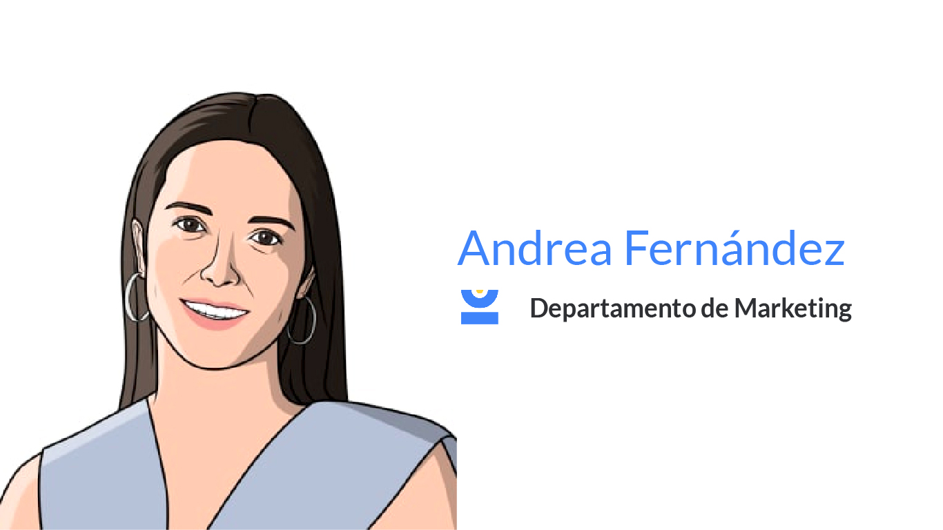 Andrea Fernández. Departamento de marketing