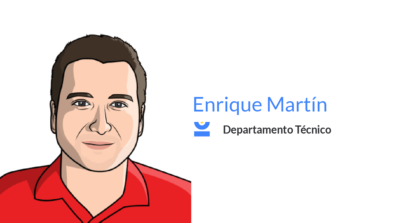 Enrique Martín. Director del departamento técnico