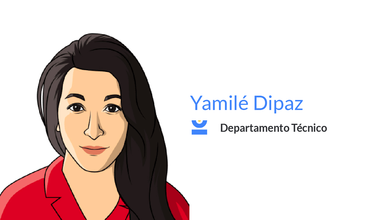 Yamilé Dipaz. Departamento técnico