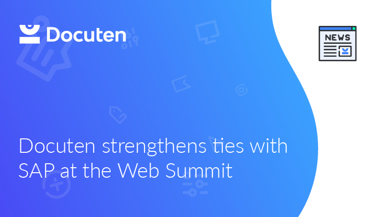 Docuten strengthens ties with SAP at the Web Summit